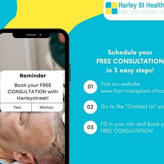 Unlock the path to confidence with Harley Street Healthcare! 👨‍⚕️✨ See the image for our step-by-st