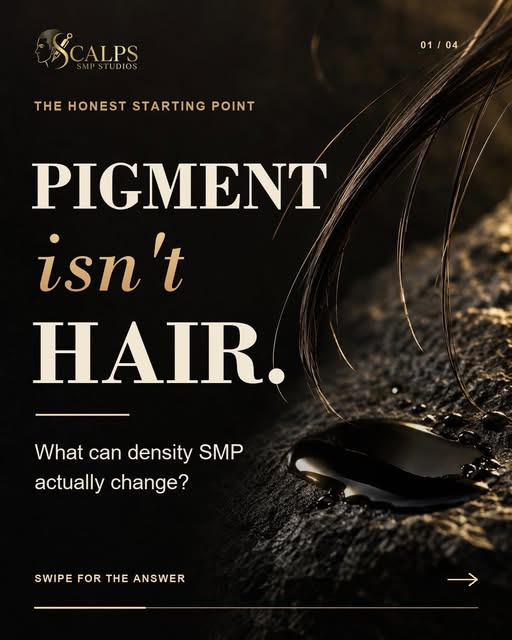 Pigment isn't hair. That's the honest starting point for density SMP.

For someone with enough exist