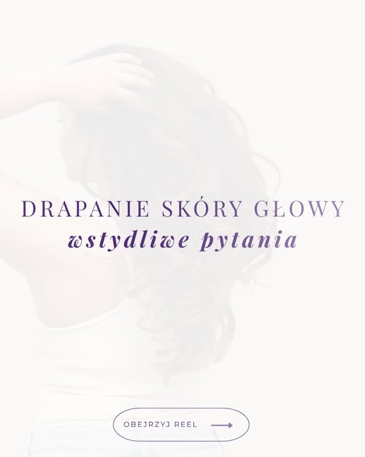 🤫 Wstydliwe pytanie do trychologa…
„Dlaczego po podrapaniu głowy mam białe pod paznokciami?” 👀
To 