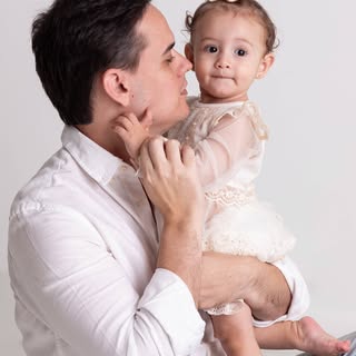 Meu amor,
Eu sempre soube que você seria um pai maravilhoso, mas nem nos meus melhores sonhos eu con