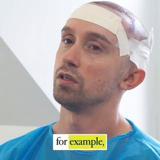 Here’s a little bit of insight from @drtedmiln on what it’s like performing a hair transplant on fri