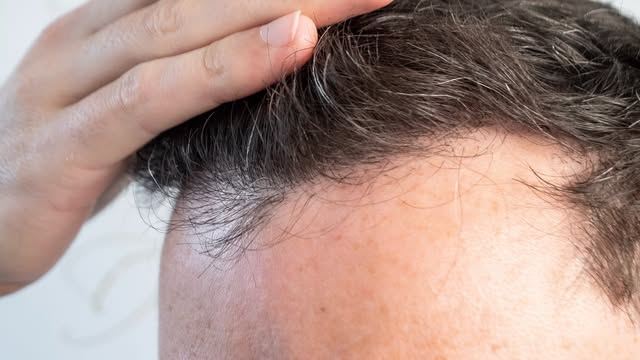 Check the second slide for the comb-through 👉

3,278 graft FUT & FUE hair transplant result at 12 m