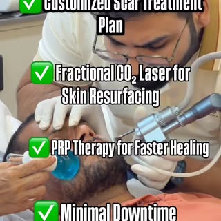 ACNE SCARS DON’T HAVE TO BE PERMANENT ❌

✅ Detailed Skin Analysis

✅ Customized Scar Treatment Plan
