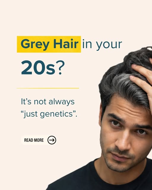 Finding grey or white strands in your 20s or 30s can be surprising—but premature greying is more tha