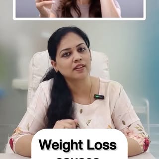 Losing weight causes Hairfall ?? 🤷🏻‍♀️
Let’s find out! 
Rapid weight loss puts stress on the body 