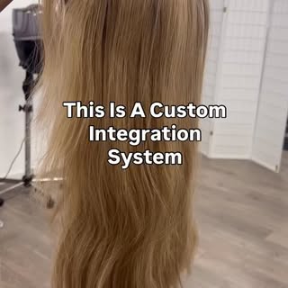 In my hand, this looks like a wig.

It’s not.

This is a custom full cap integration system created 
