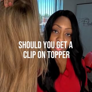 Just because you can wear a clip-on topper doesn’t always mean you should.

Now before anyone comes 