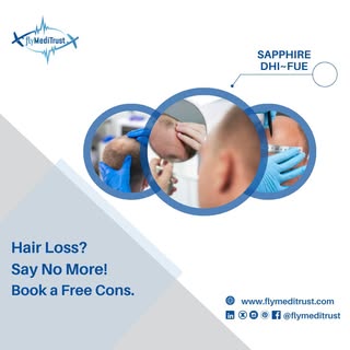EN- Restore your hair permanently and naturally! With DHI and FUE hair transplant techniques, you ca