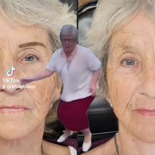 Never too late for a glow-up! 
💁‍♀️ This amazing senior client was brave enough to try powder brows