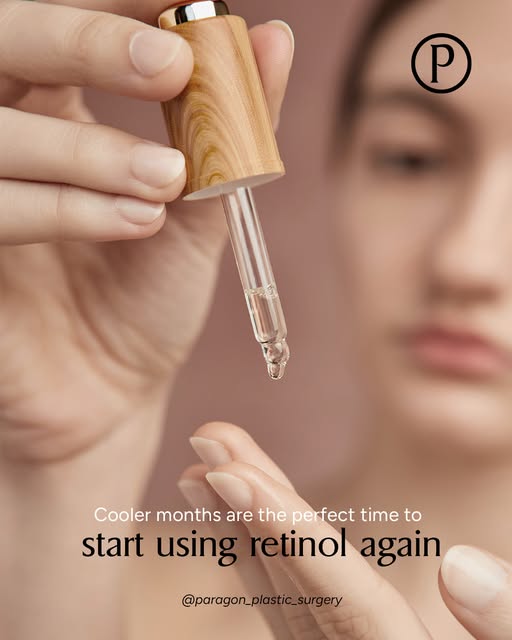 If you backed off retinol over the summer, fall is the perfect season to start it again. Less intens