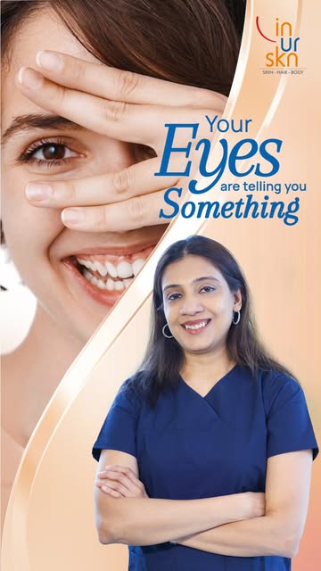 Your eyes can tell you a lot about what they need. 
From puffiness and dark circles to dryness, fine