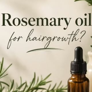 🌿 Rosemary oil for hair growth... miracle or myth?

Rosemary oil has become one of the most talked-