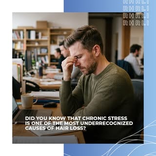 Stress-related hair loss — known as telogen effluvium — can push large numbers of hair follicles int