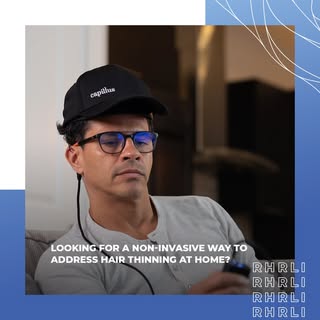 The CapillusMD Laser Cap uses low-level laser therapy (LLLT) to stimulate hair follicles and encoura
