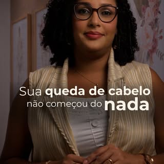 O cabelo é um sinalizador de eventos passados. 
🕰️ O Eflúvio Telógeno não é ‘do nada’ é um atraso b