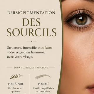 Je te montre les différentes étapes pour avoir des sourcils naturels et adaptés à ta morphologie.

 