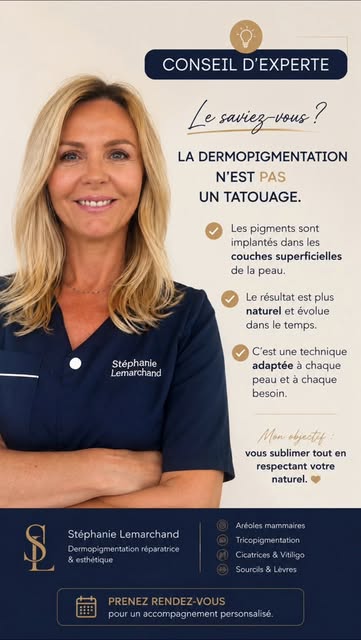 Toi aussi tu penses que le maquillage permanent est du tatouage et que je ne peux pas camoufler tes 