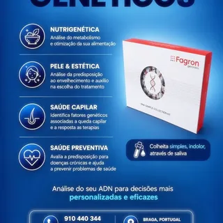 🧬 O seu ADN contém informações únicas que podem ajudar a personalizar a sua saúde e os seus tratame