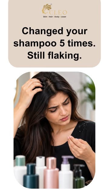 Changed your shampoo 5 times… still flaking? 

What if the problem isn’t your shampoo? 👀

Dandruff 