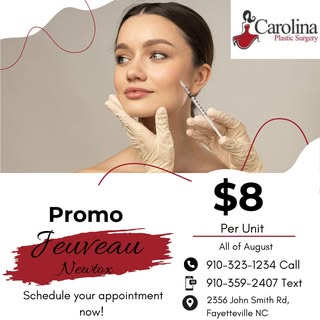 ✨ August Glow-Up Alert! ✨

Get ready to turn back the clock with Jeuveau—now just $8/unit for a limi