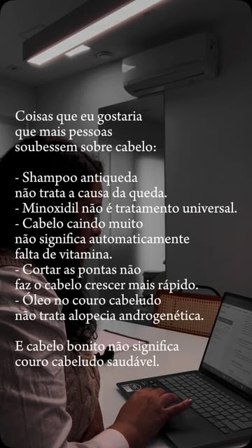 Quanto mais a gente entende sobre cabelo, menos espaço sobra para soluções milagrosas.

Queda e afin