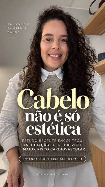 Cabelo não é só estética.

Um estudo recente avaliou 303 homens e encontrou uma associação entre mai