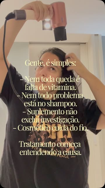 No cabelo, a gente complica muito o que deveria começar pelo básico: entender o que está acontecendo
