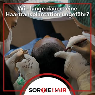 ❓ Wie lange dauert eine Haartransplantation ungefähr?
📌 Eine normale Haartransplantation dauert dur