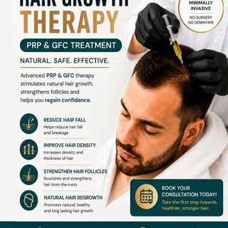 Restore Confidence with Advanced Hair Growth Therapy 

Struggling with hair fall, thinning hair, or 