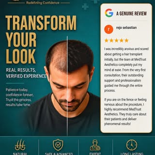 Transform Your Look. Restore Your Confidence. 

Hair loss doesn't define you-and you don't have to f