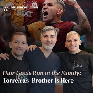 Some play in the Champions League. 🏆
Some win in the hair league. 🥇💇‍♂️
Lucas Torreira’s brother 
