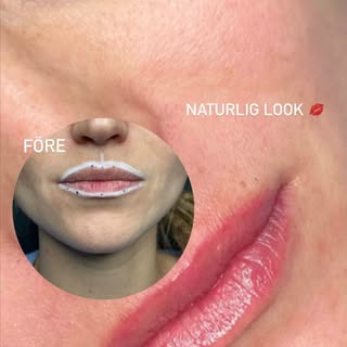 Naturlig tatuering - Lip blush 💋👌🏻