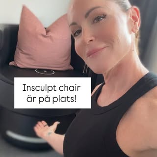 Tillbaka igen efter semestern! ☀️Insculpt chair är på plats! Starkare bäckenbotten och friare vardag