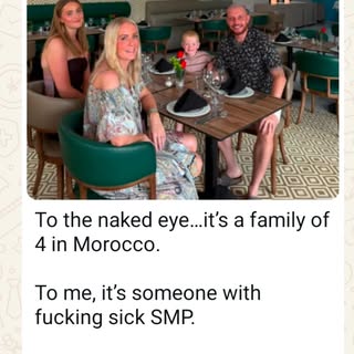 Do compliments get much better? The Mrs and kids fade into the background and Matt shines through lo