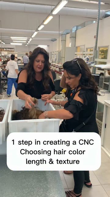 CNC hair and scalp prosthetics, meticulously crafted by artisans in Italy since the 1960s, undergo a