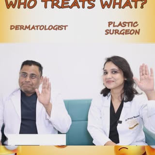 Who Handles It? 👩‍⚕️🩺

Dermatologist or Plastic Surgeon — do you know who treats which concern? 👀
