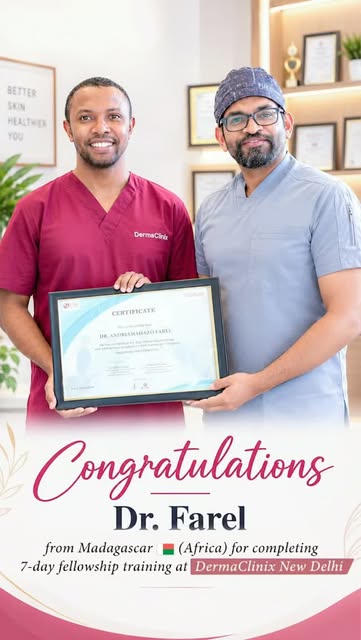 We are delighted to congratulate Dr. Andriamahazo Farel from Madagascar on successfully completing h