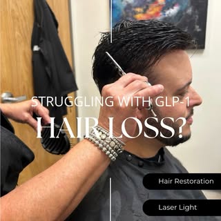 Have you struggled with post GLP-1 hair loss or thinning? Get your confidence back & book your free 