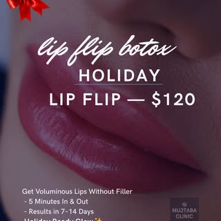 Holiday Lips, No Filler Needed #LipFlip #HolidayGlowUp #NoFillerLook #BotoxLips #HolidayReady #Clift