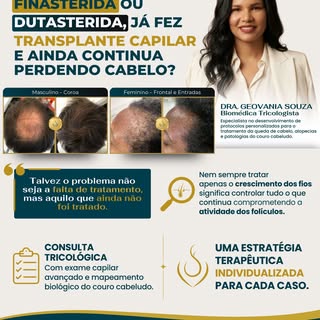 Você pode estar tratando o crescimento dos fios e deixando sem controle aquilo que continua comprome