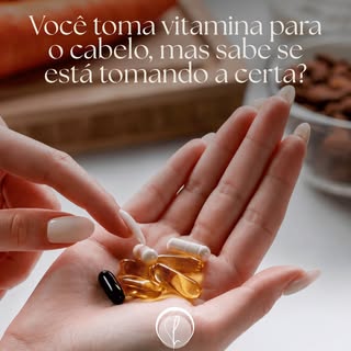 Você toma vitaminas para o cabelo achando que elas vão resolver a queda? A resposta pode não ser tão