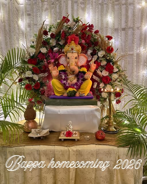Energy, rhythm, enthusiasm and goodwill for all ! Bappa is home things will be coolest onwards and u