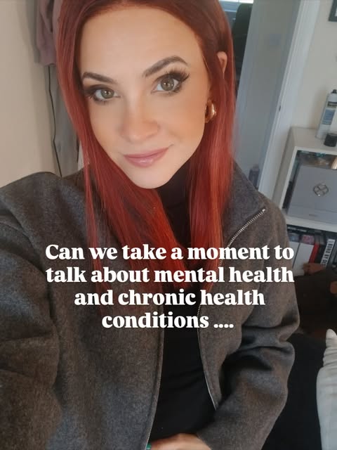 Chronic conditions- for me- alopecia and Hashimotos- take SUCH a toll on your mental health it is ri