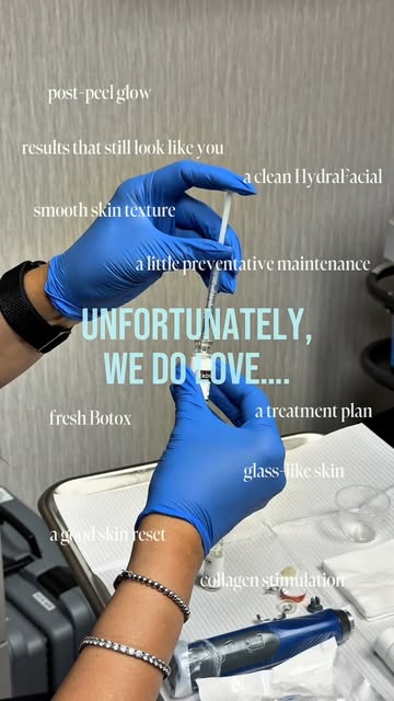 Unfortunately, we do love a good skin treatment moment. 😭✨

From microneedling and exosome treatmen