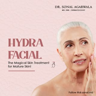 Achieve your best skin at any age with a HydraFacial! 💧 Perfect for men of all ages, including seni