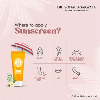 Your skin's health is in your hands. Apply sunscreen generously and consistently to protect your bea