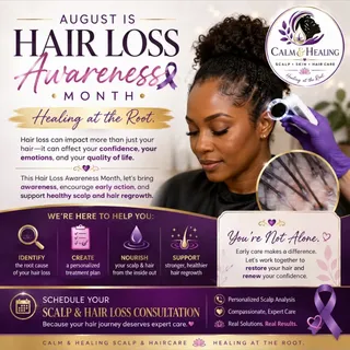 Did you know? Hair loss is not always permanent. While some types of hair loss are progressive, many