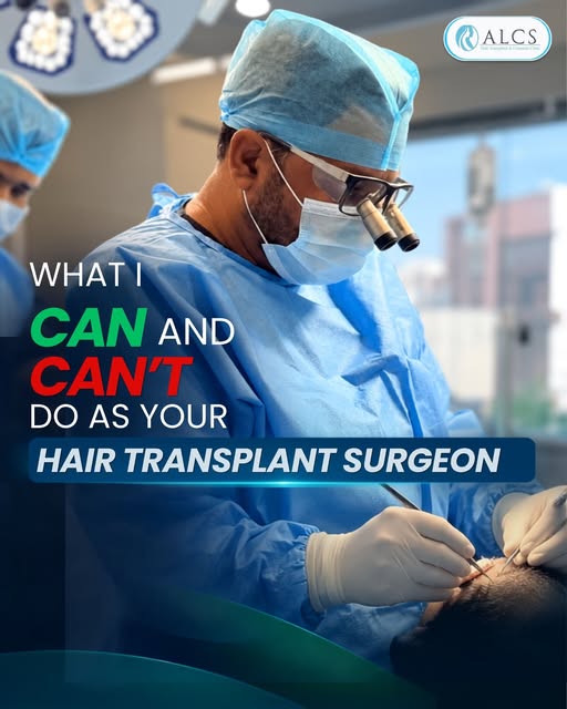 A good Hair Transplant Surgeon should know what to do — and when to say NO. 👨‍⚕️🧑‍🦲

Hair transpl