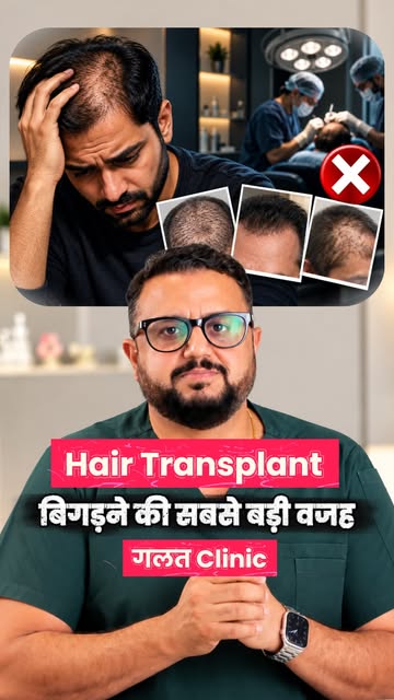 Hair Transplant कराने से पहले Doctor से ये 5 Questions जरूर पूछें! 🚨

सिर्फ low price, attractive p