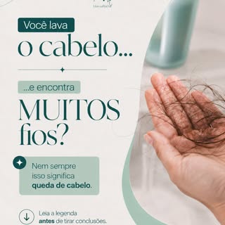 Você olha para o ralo, para a escova ou para o travesseiro e pensa:

“Meu Deus… vou ficar careca!”

